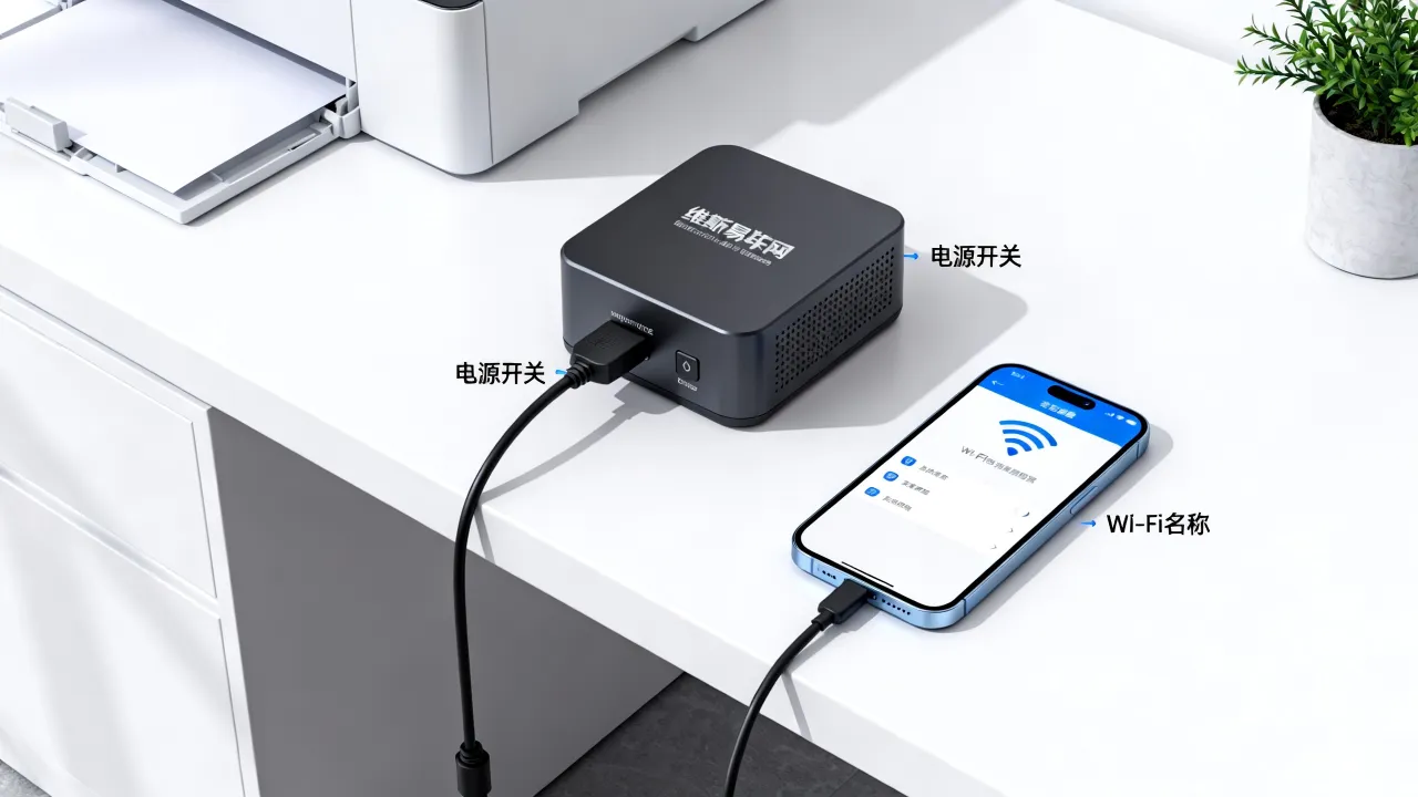 维斯易联网打印服务器怎么设置?手机怎么连接 维斯易联网打印服务器怎么设置?手机怎么连接