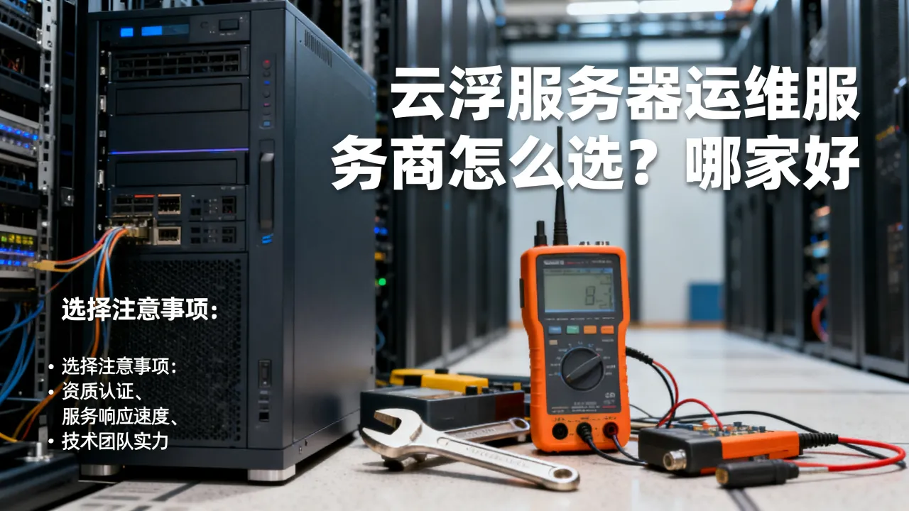 云浮服务器运维服务商怎么选？哪家好，选择注意事项