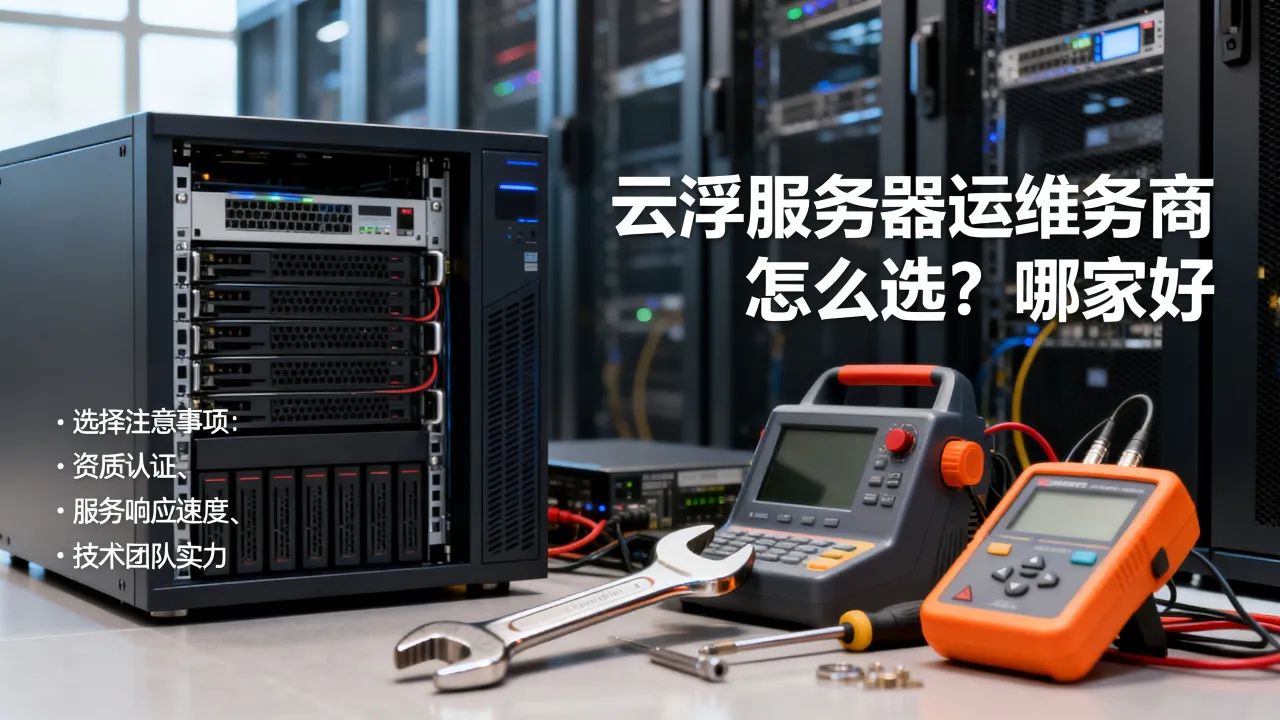 云浮服务器运维服务商怎么选？哪家好，选择注意事项