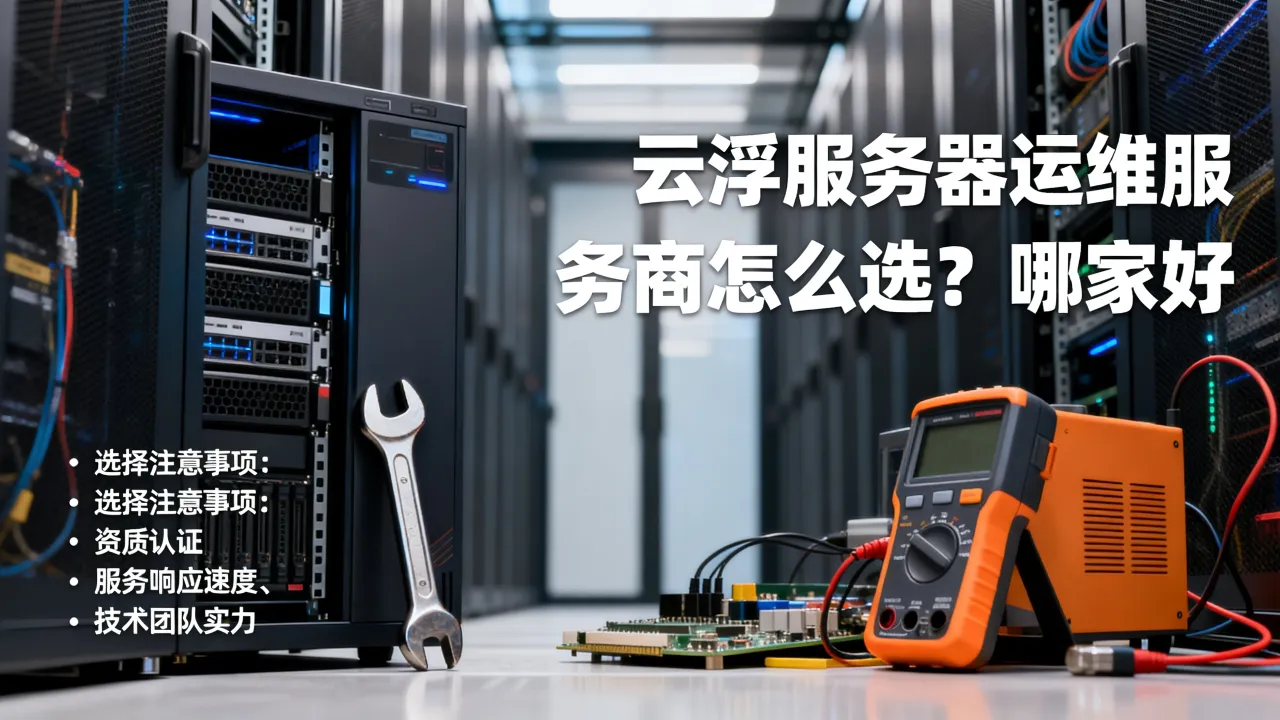 云浮服务器运维服务商怎么选？哪家好，选择注意事项