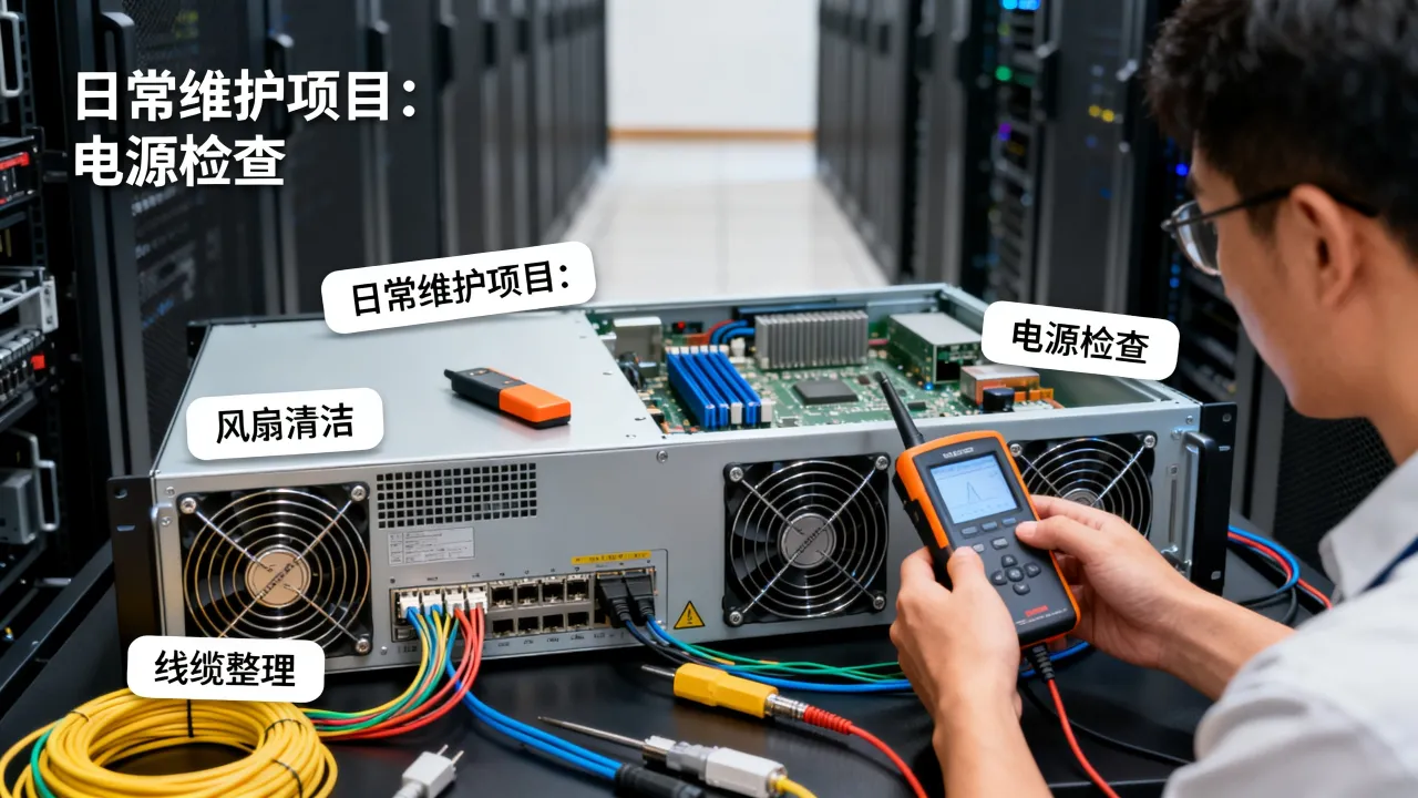如何做好服务器硬件运维巡检？日常维护项目有哪些