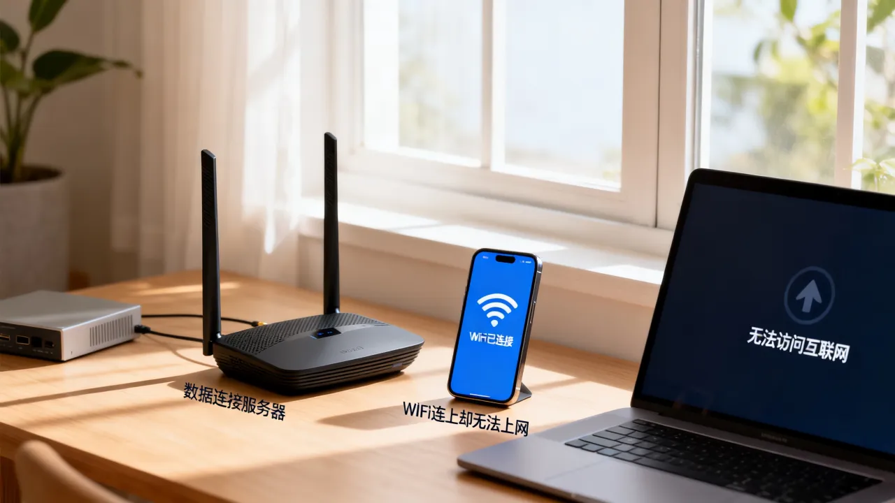 wifi连接为什么要数据连接服务器,为什么WiFi连上却无法上网? wifi连接为什么要数据连接服务器,为什么WiFi连上却无法上网?
