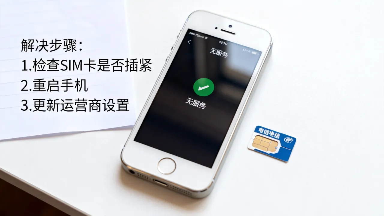 苹果5s为什么电信卡无服务器，苹果5s电信卡无服务怎么解决