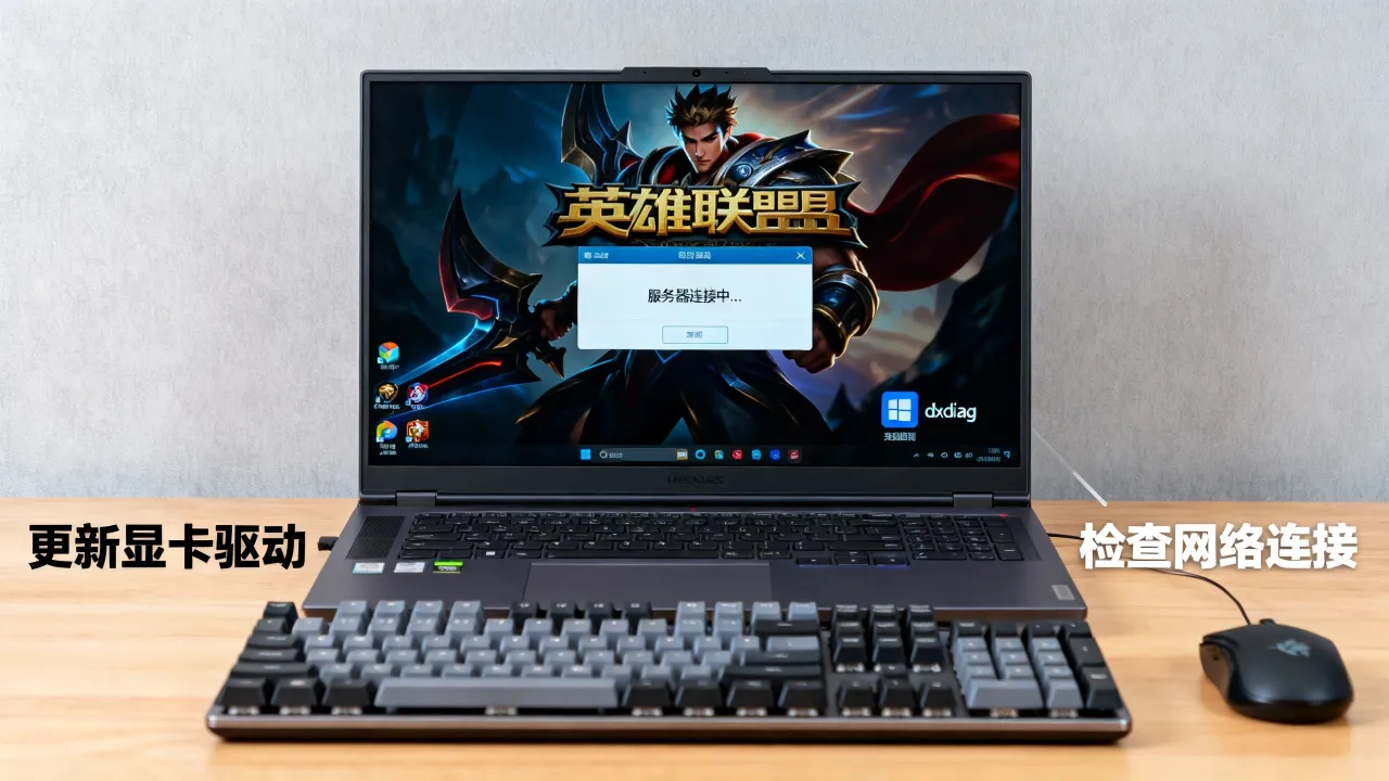 lol为什么打开服务器之后就闪退，英雄联盟进游戏闪退怎么解决
