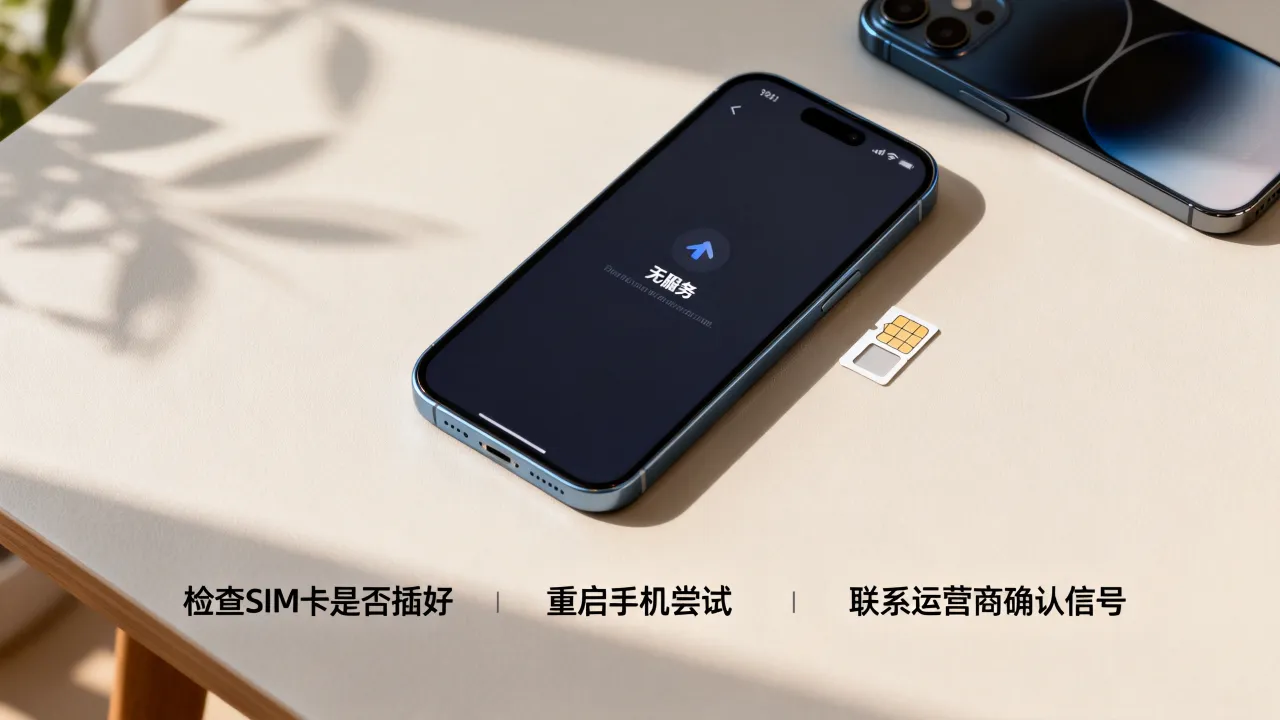 4g为什么无服务器，无法访问数据网络如何解决？