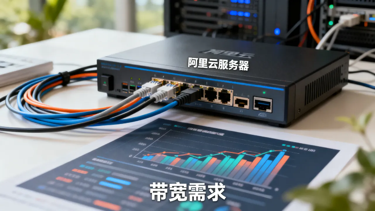 阿里云服务器宽带一般用多少m，带宽多少才够用