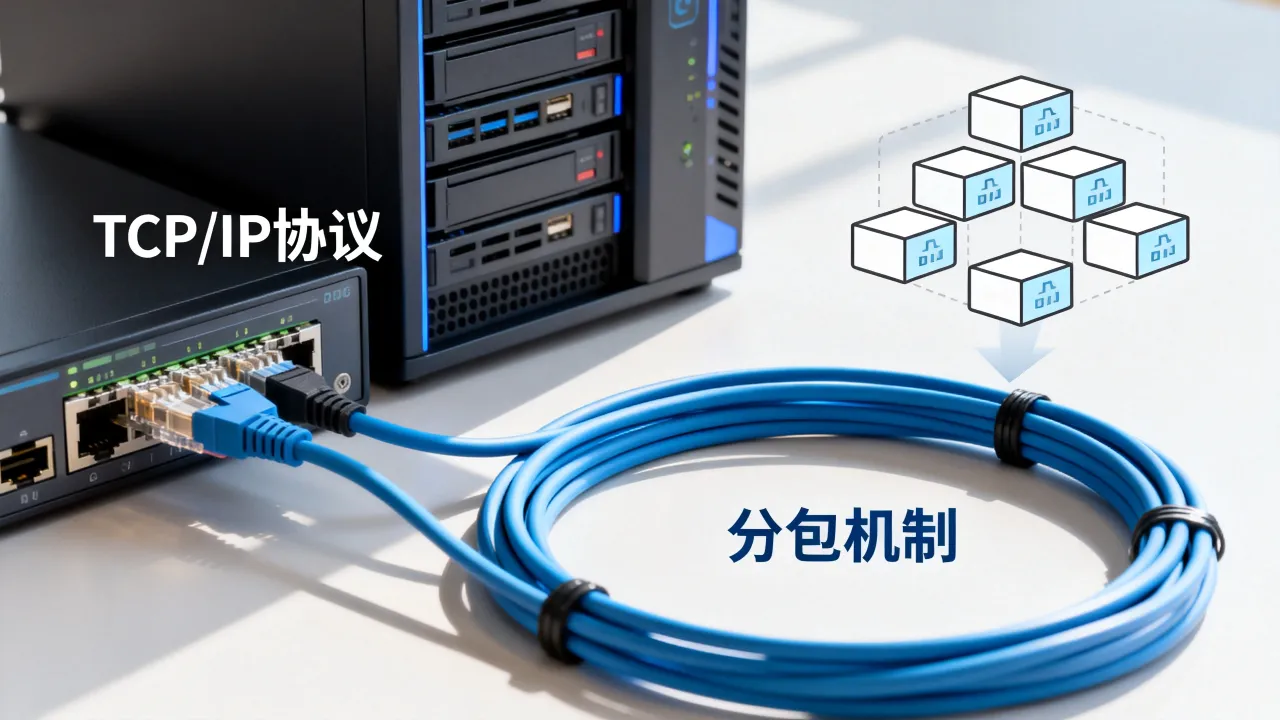 为什么tcpip包服务器会分开，tcpip分包原因是什么？