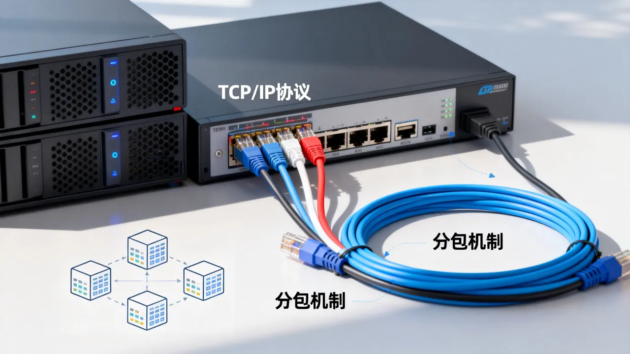 为什么tcpip包服务器会分开，tcpip分包原因是什么？