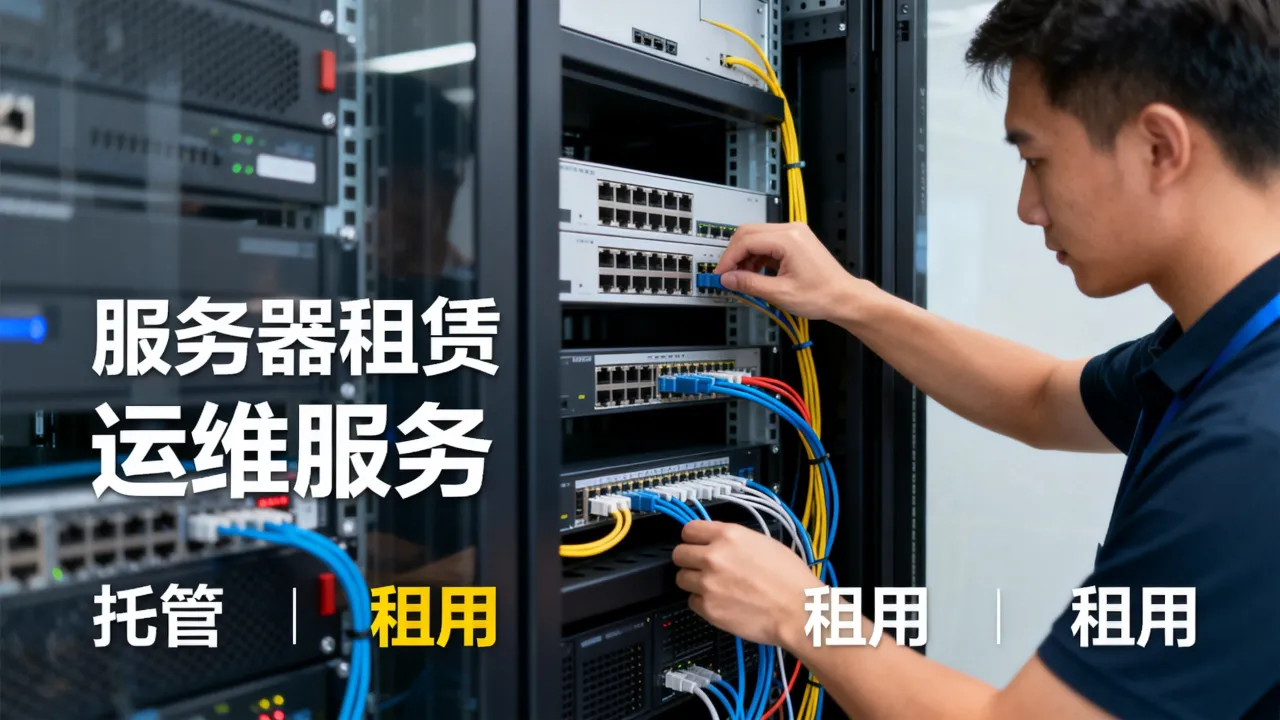 服务器租赁运维怎么选靠谱服务商，托管还是租用哪个更划算？
