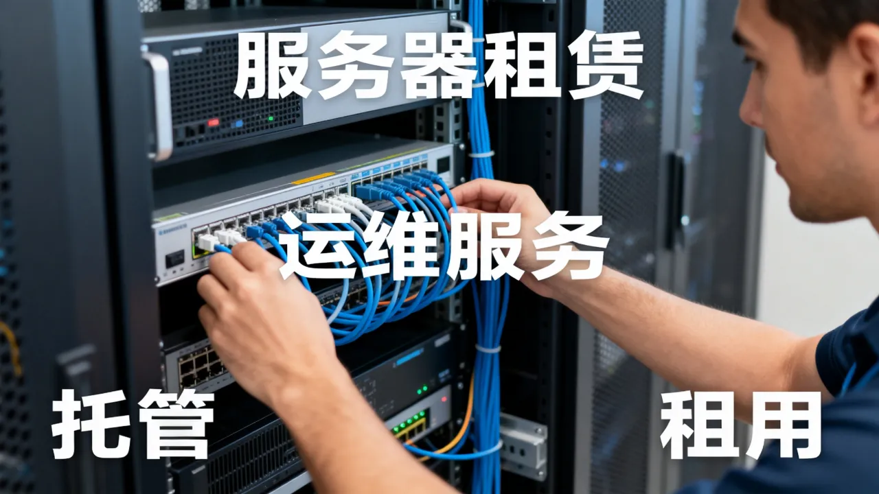 服务器租赁运维怎么选靠谱服务商，托管还是租用哪个更划算？
