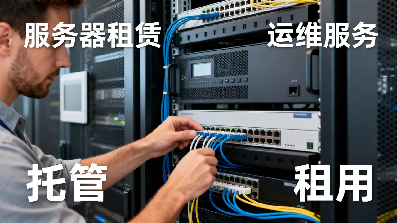 服务器租赁运维怎么选靠谱服务商，托管还是租用哪个更划算？