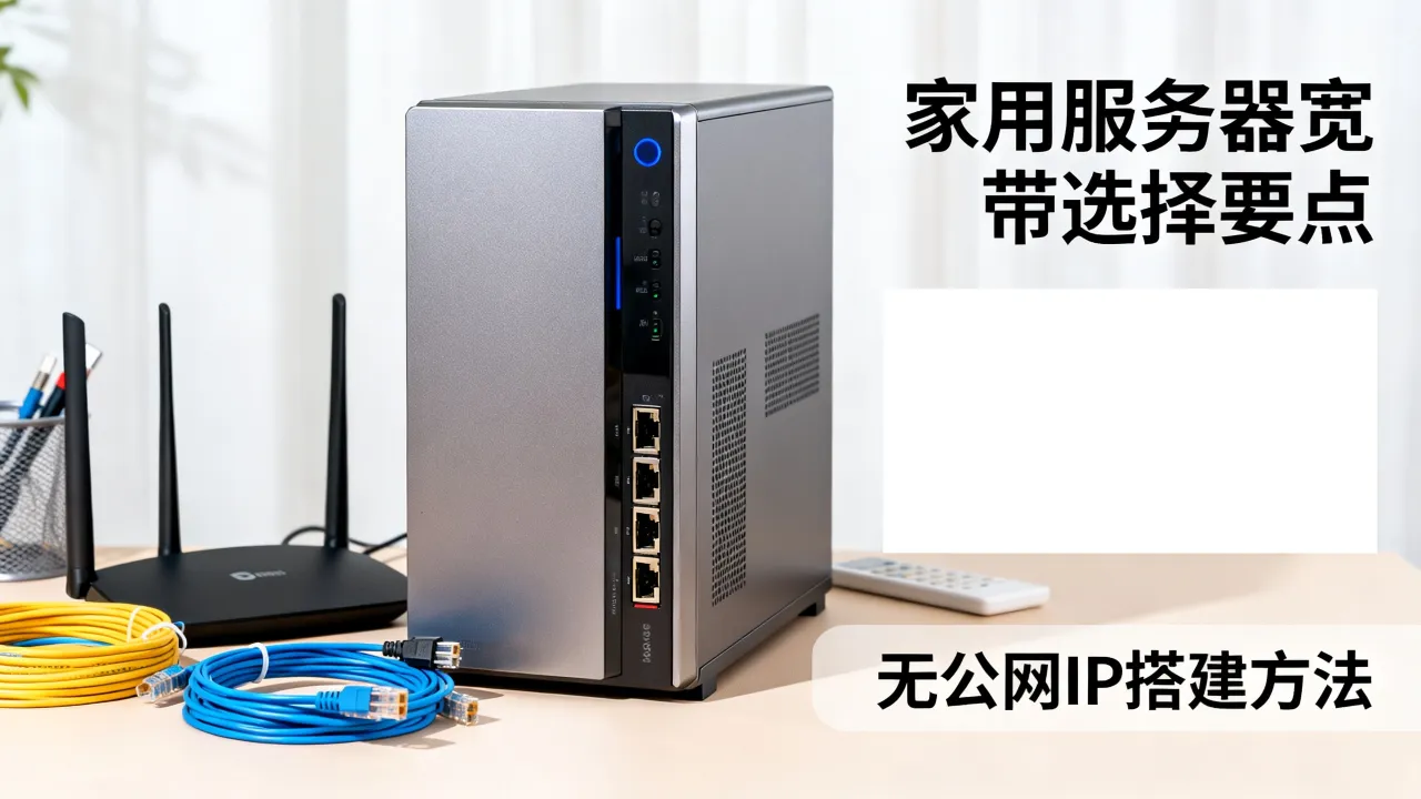 家用服务器宽带怎么选？家庭宽带无公网IP怎么搭建服务器？
