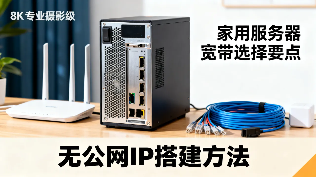 家用服务器宽带怎么选？家庭宽带无公网IP怎么搭建服务器？