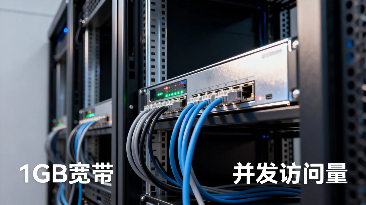 服务器1gb宽带够用吗，1gb宽带服务器能支持多少人访问