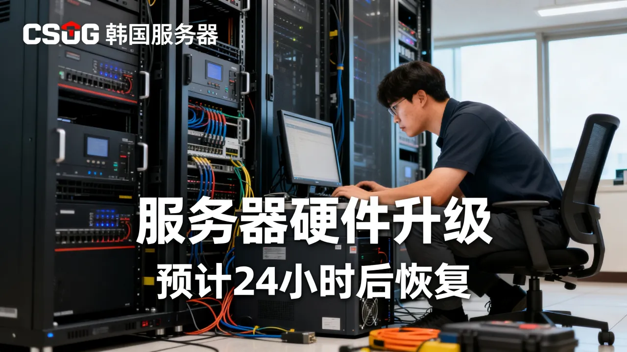 CSGO为什么韩国服务器维护，多久能恢复？