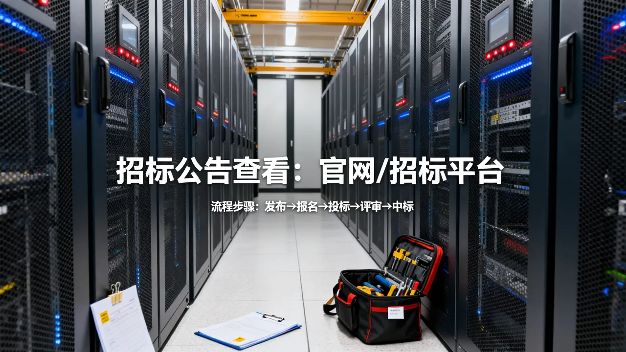 机房服务器维保招标公告在哪看，机房服务器维保招标流程是什么