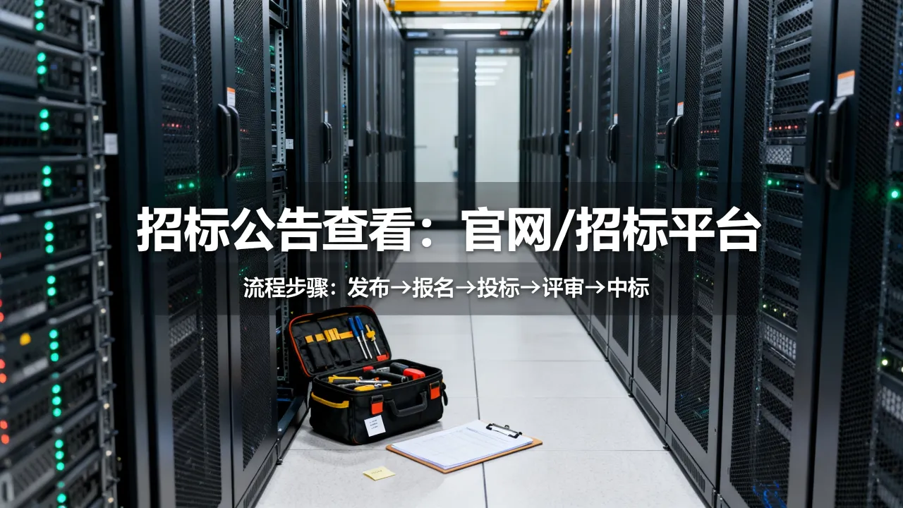 机房服务器维保招标公告在哪看，机房服务器维保招标流程是什么
