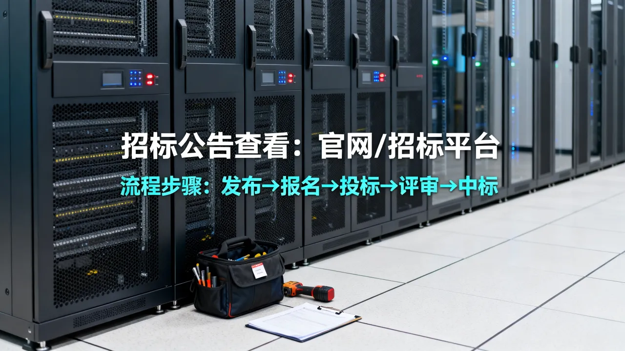 机房服务器维保招标公告在哪看，机房服务器维保招标流程是什么