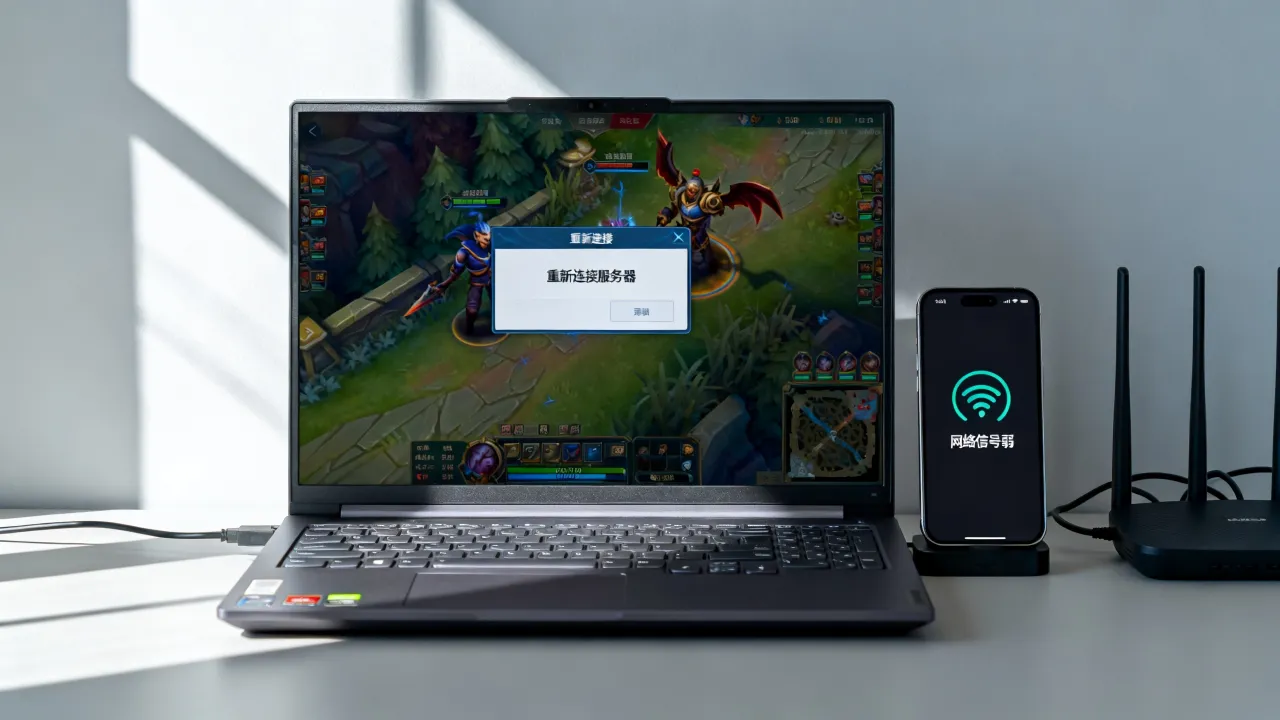 为什么LOL总是要重新连接服务器，英雄联盟频繁重连怎么解决？