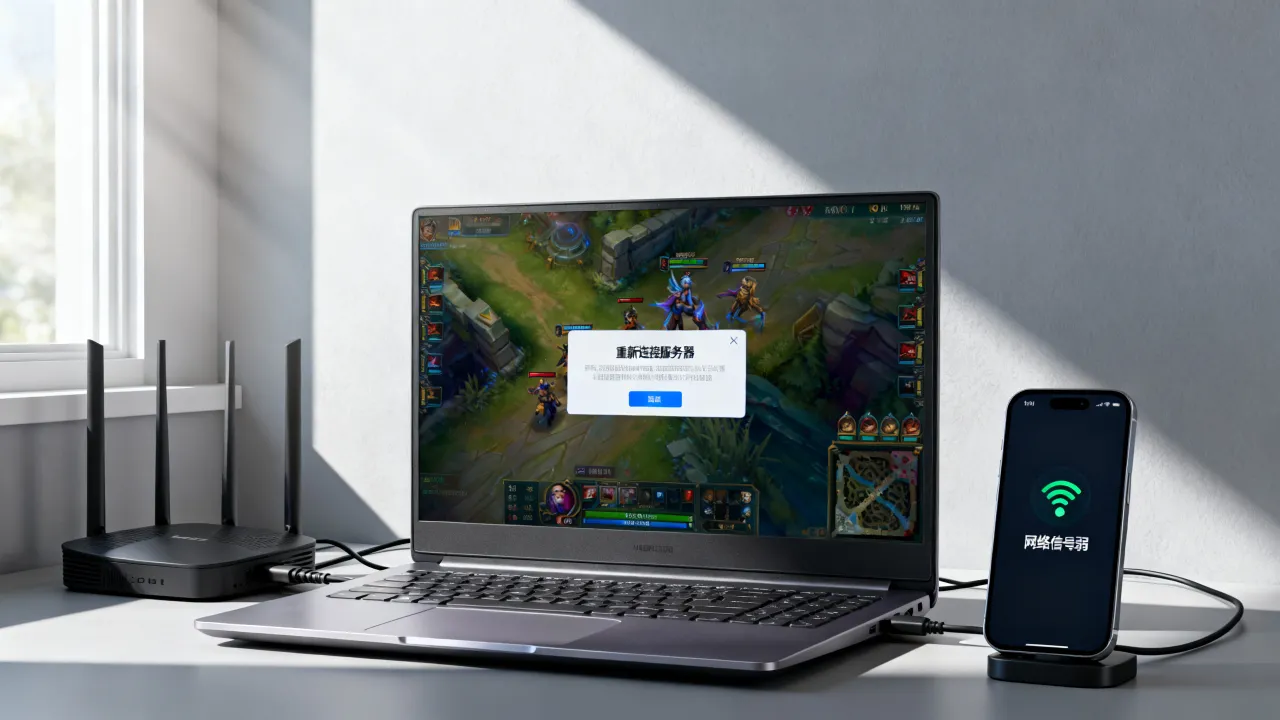 为什么LOL总是要重新连接服务器，英雄联盟频繁重连怎么解决？
