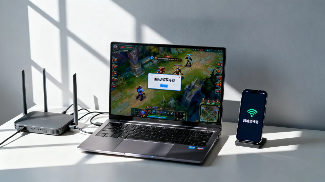 为什么LOL总是要重新连接服务器，英雄联盟频繁重连怎么解决？