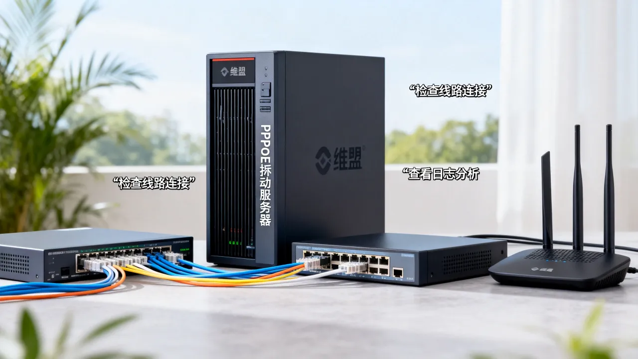 维盟PPPoE拨号服务器频繁掉线怎么办，是什么原因导致的呢？