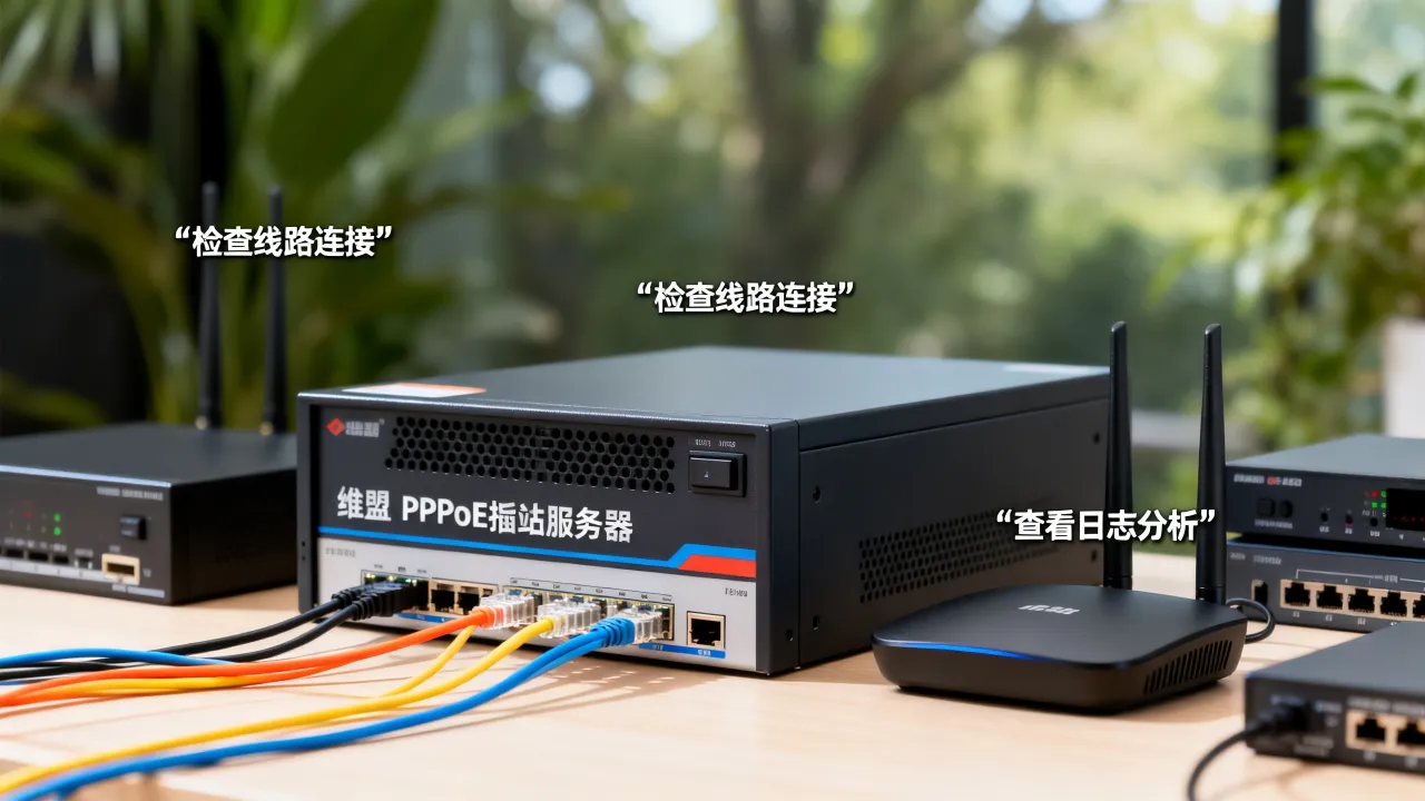 维盟PPPoE拨号服务器频繁掉线怎么办，是什么原因导致的呢？
