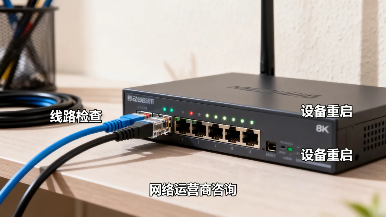 移动宽带服务器异常怎么办，移动宽带服务器异常是什么原因
