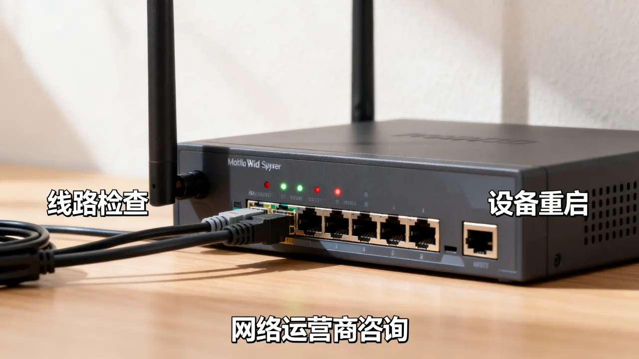 移动宽带服务器异常怎么办，移动宽带服务器异常是什么原因