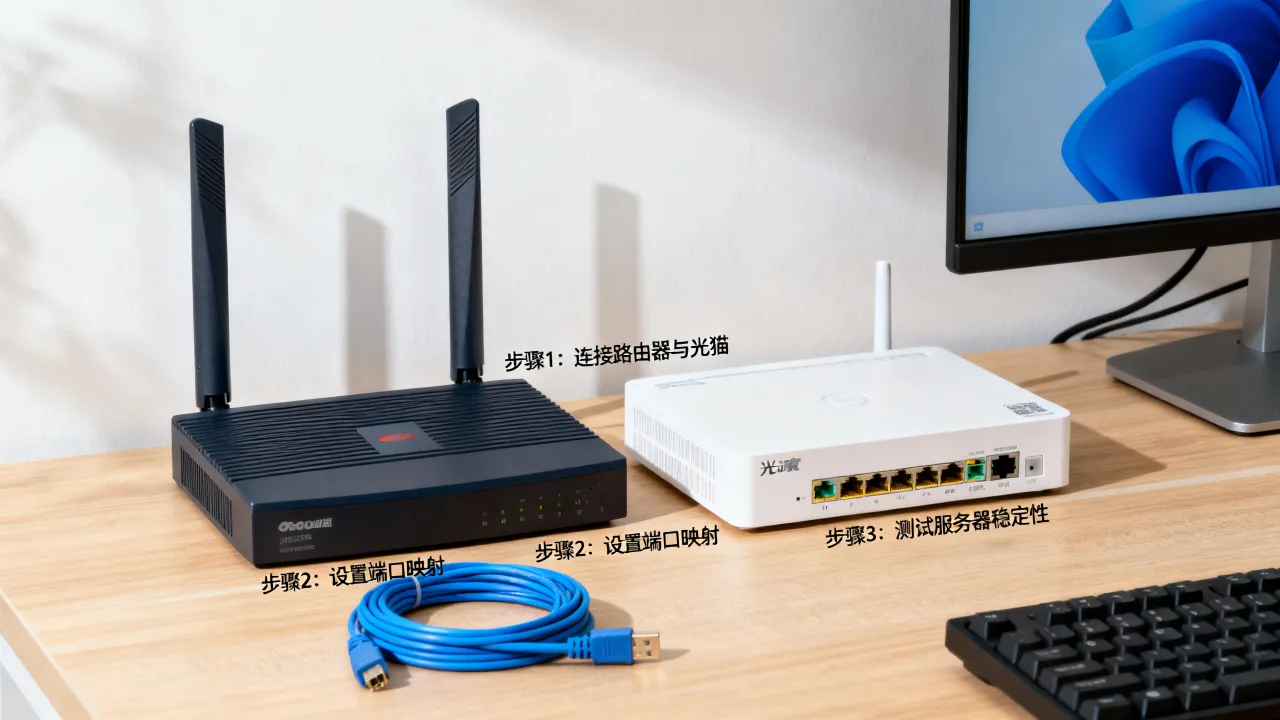 家用宽带做微端服务器怎么设置，稳定吗？
