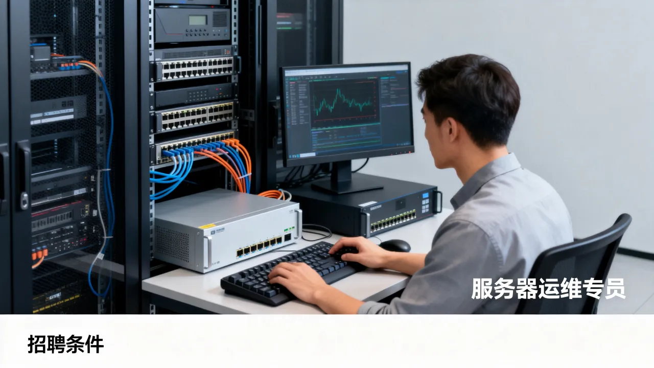 服务器运维专员招聘条件是什么？零基础能入行吗
