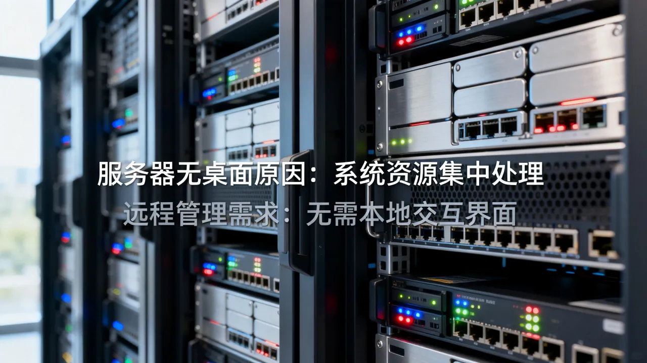 服务器为什么没有桌面，服务器没有桌面是什么原因？