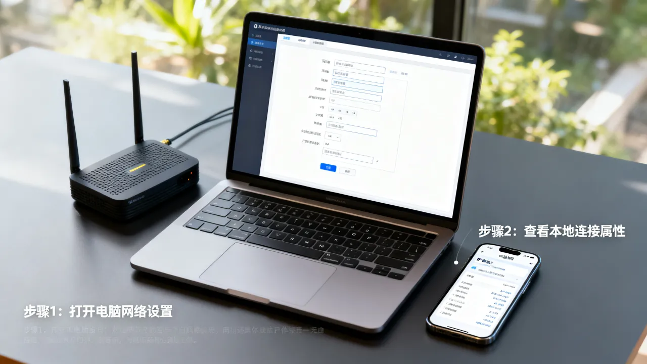 怎样查宽带服务器地址，宽带IP地址怎么查看
