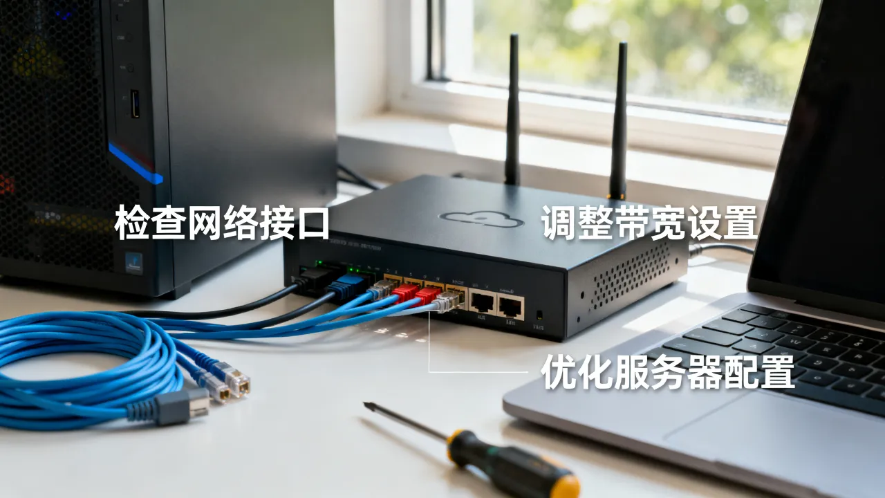 云服务器怎么改网速，云服务器网速慢怎么解决