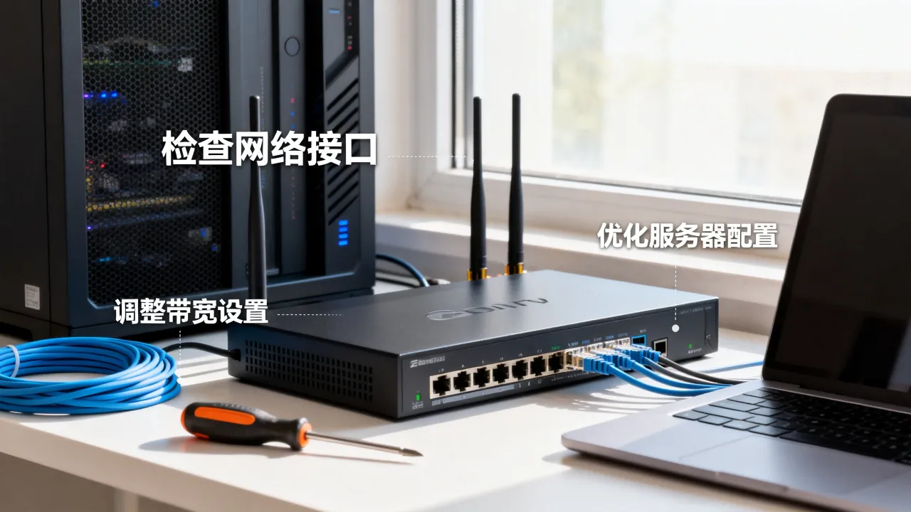 云服务器怎么改网速，云服务器网速慢怎么解决