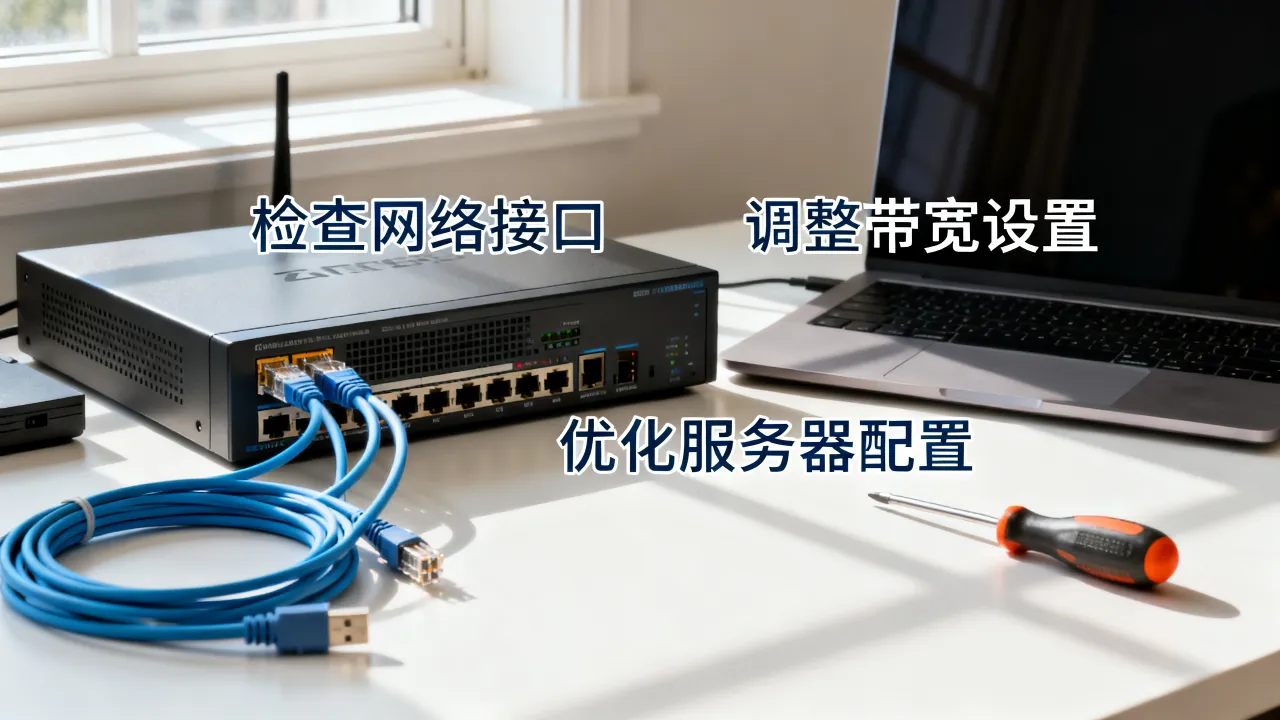 云服务器怎么改网速，云服务器网速慢怎么解决