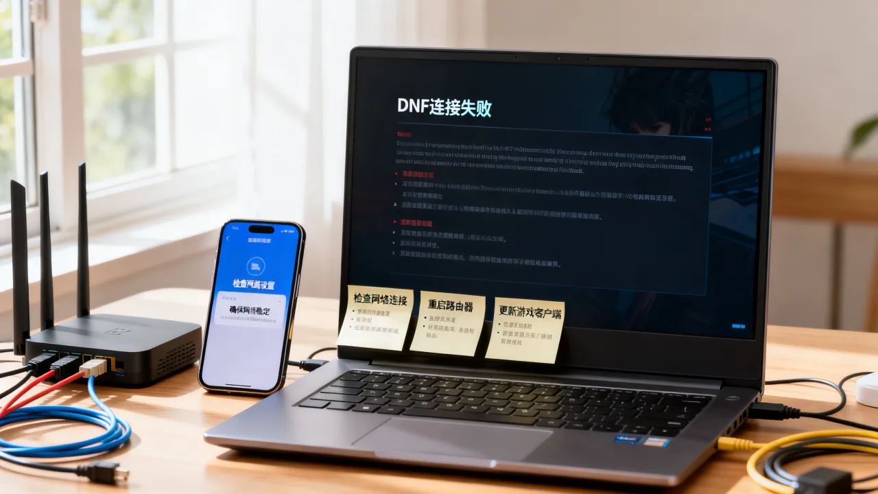 DNF连接不上服务器失败怎么办，DNF无法连接服务器怎么解决
