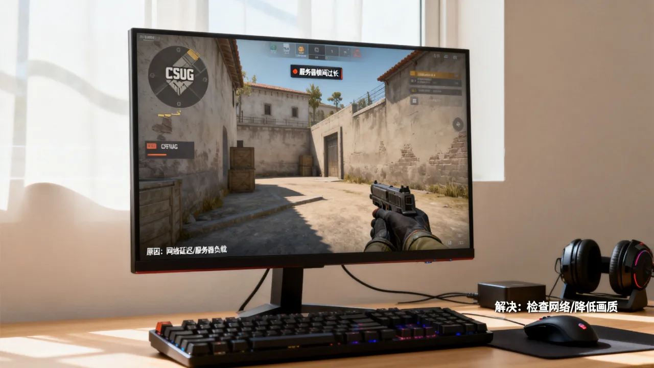 csgo为什么会显示服务器帧间过长，帧间过长怎么解决