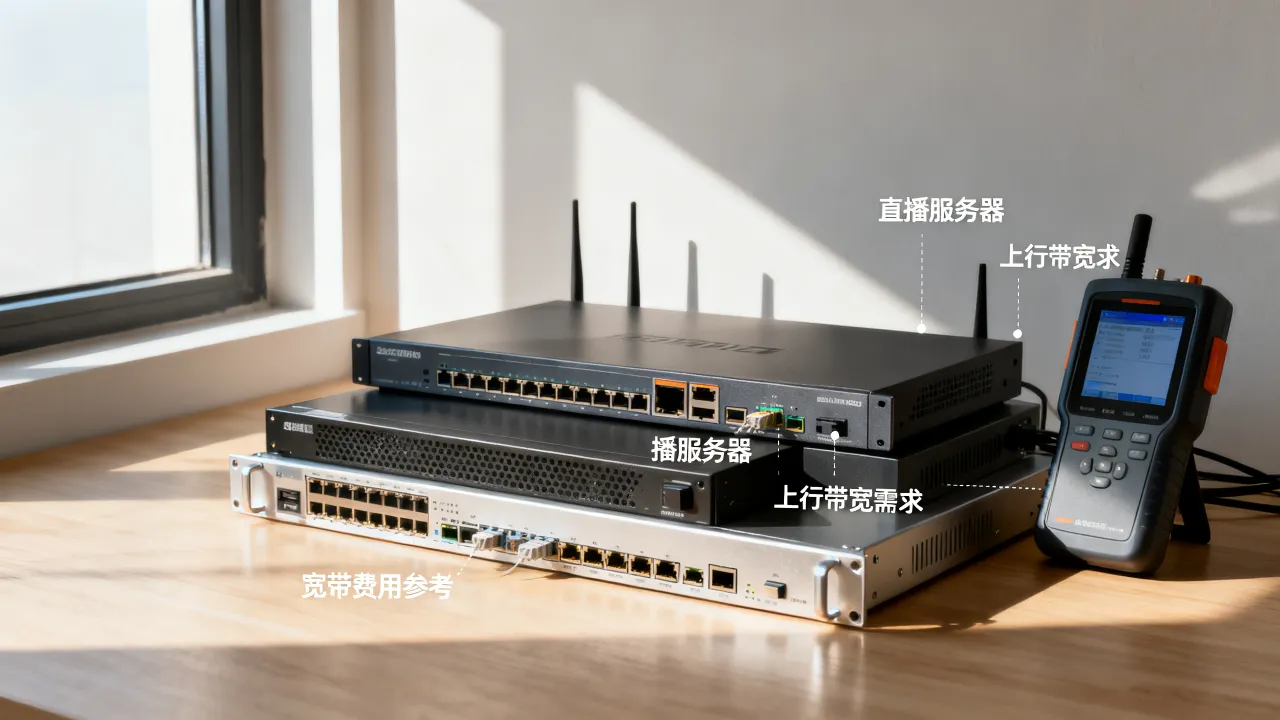 直播服务器宽带费多少，需要多少上行带宽才能流畅直播