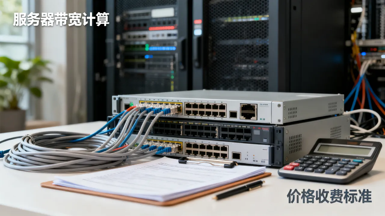 服务器宽带费怎么算，服务器带宽价格收费标准