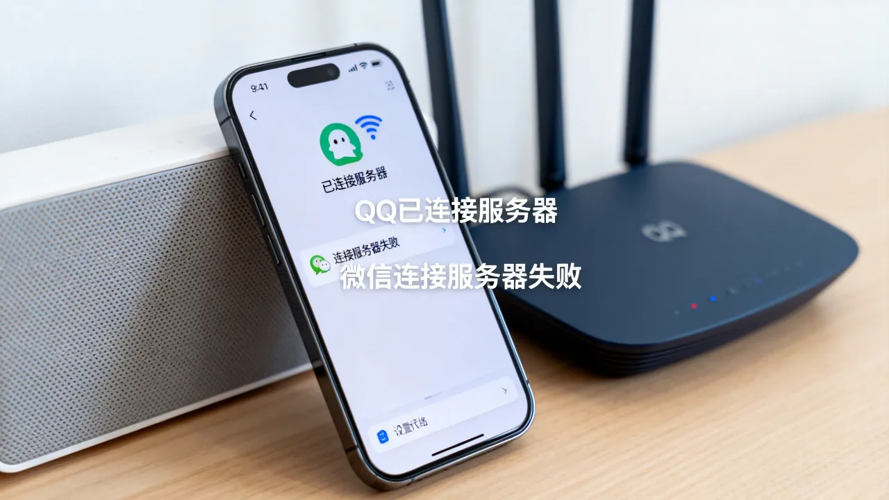 为什么QQ有网络微信没有网络连接服务器，微信为什么连不上网络？