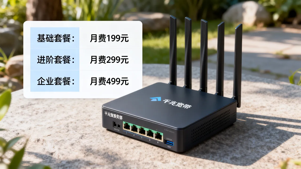 千兆宽带服务器价格表最新报价多少钱？，收费贵不贵