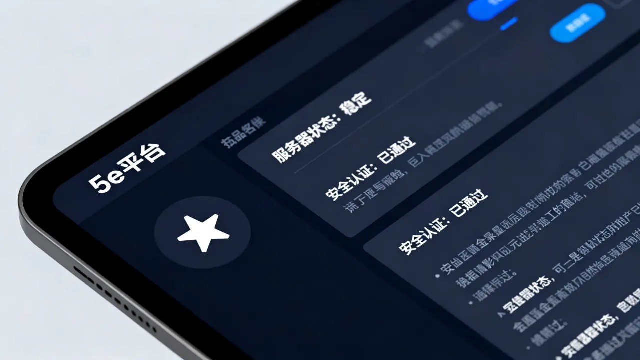 为什么5e服务器左下角是星号,5e平台左下角星号图标有什么含义 为什么5e服务器左下角是星号,5e平台左下角星号图标有什么含义