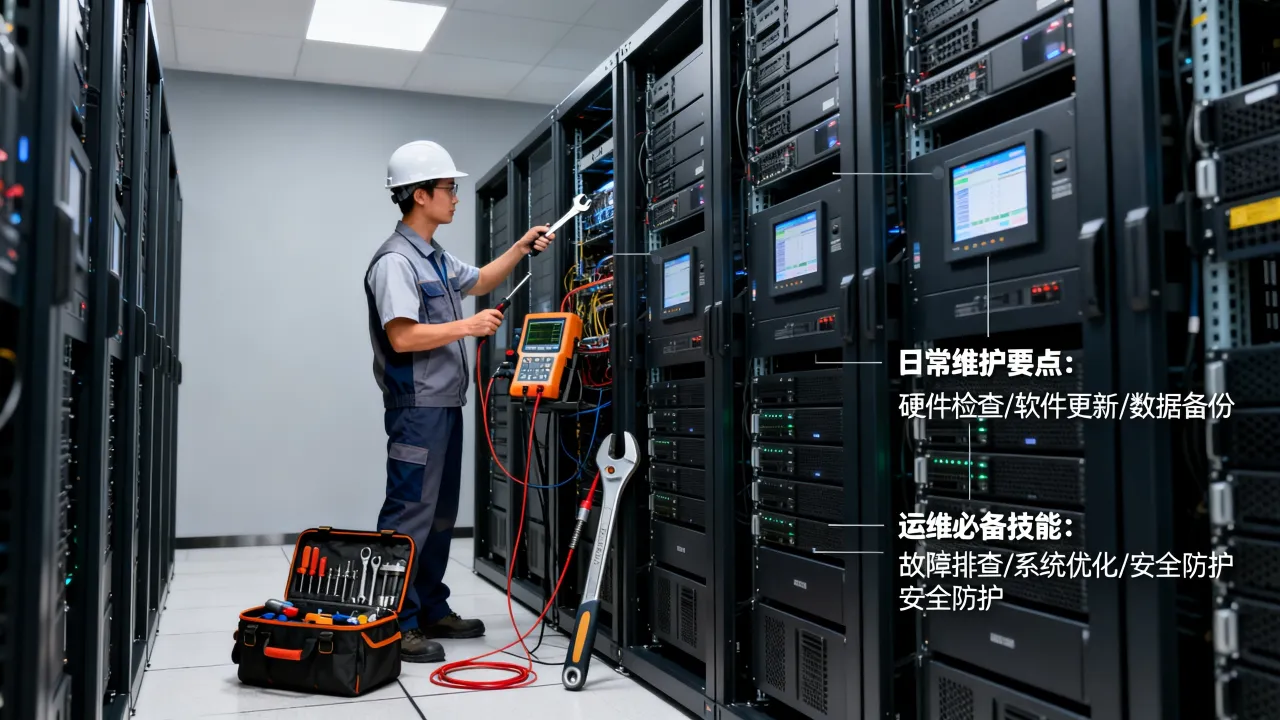 服务器日常维护有哪些要点？服务器运维必备技能有哪些？