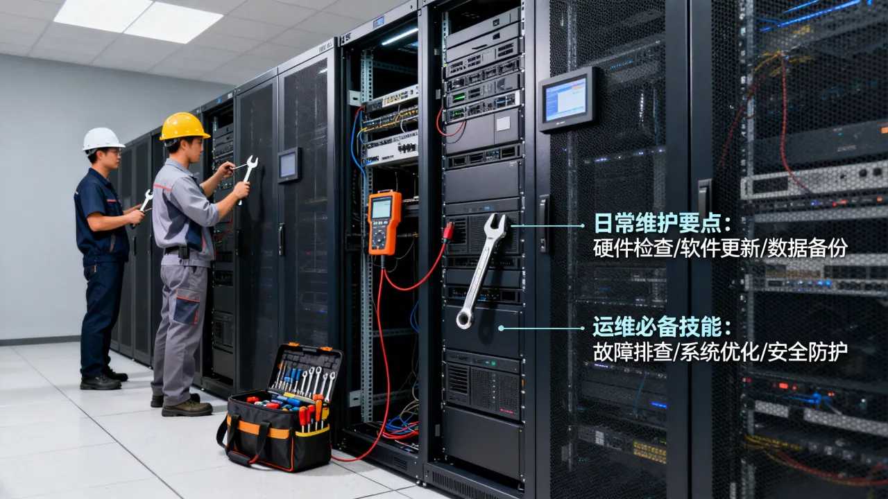 服务器日常维护有哪些要点？服务器运维必备技能有哪些？