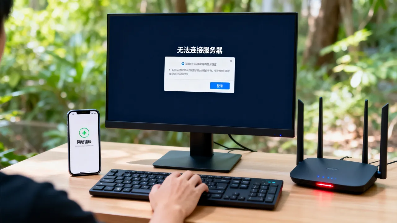 lol为什么就连不上服务器，登录失败网络错误怎么办？