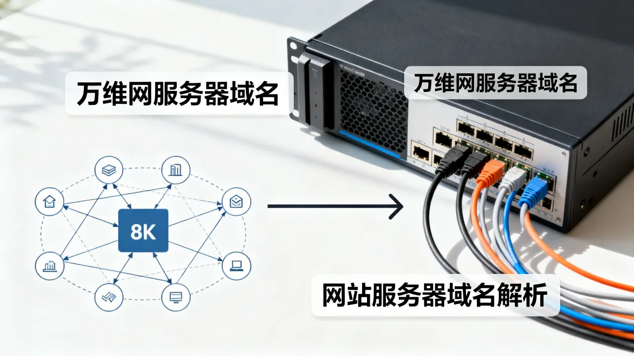 万维网服务器域名是什么，网站服务器域名怎么解析？