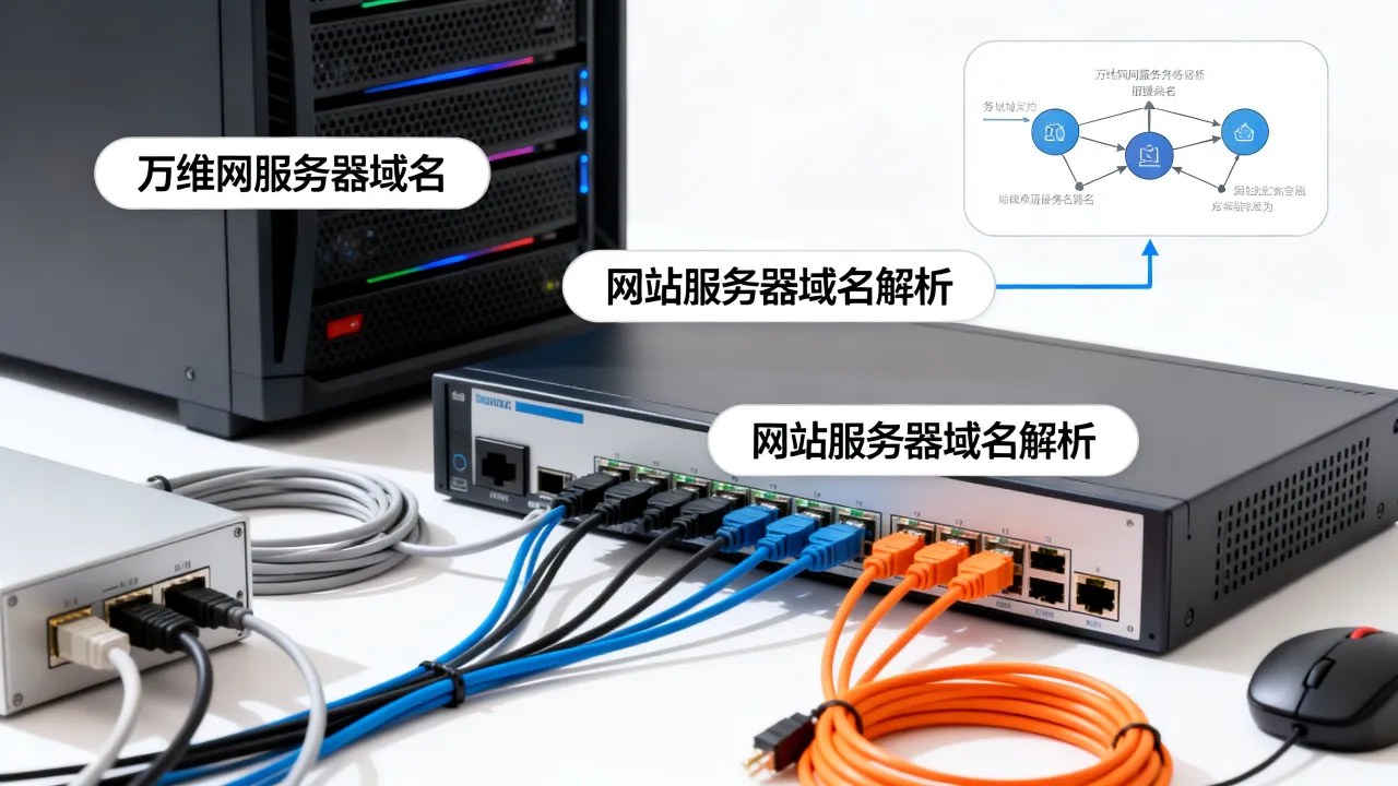 万维网服务器域名是什么，网站服务器域名怎么解析？