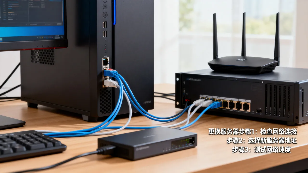电脑网速服务器怎么换？如何提升电脑网速服务器设置