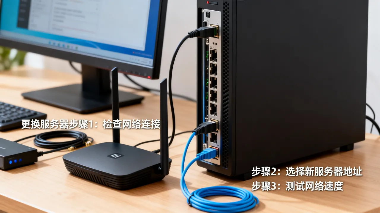 电脑网速服务器怎么换？如何提升电脑网速服务器设置